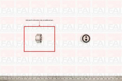 FAI AUTOPARTS t2919 -  Натяжной ролик, ремень ГРМ